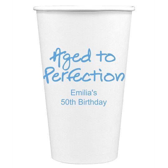 Studio Aged to Perfection Anniversary Paper Coffee Cups
